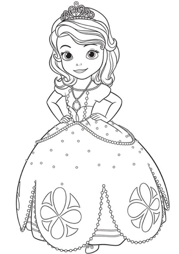 Momjunction Coloring Pages Princess
