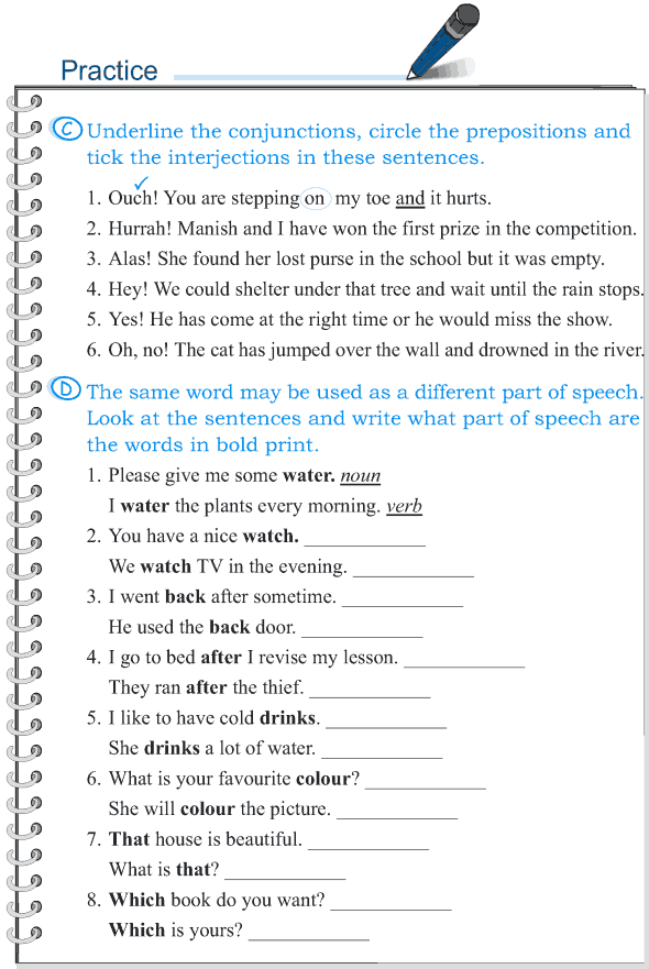 Grade 5 English Worksheets Grammar