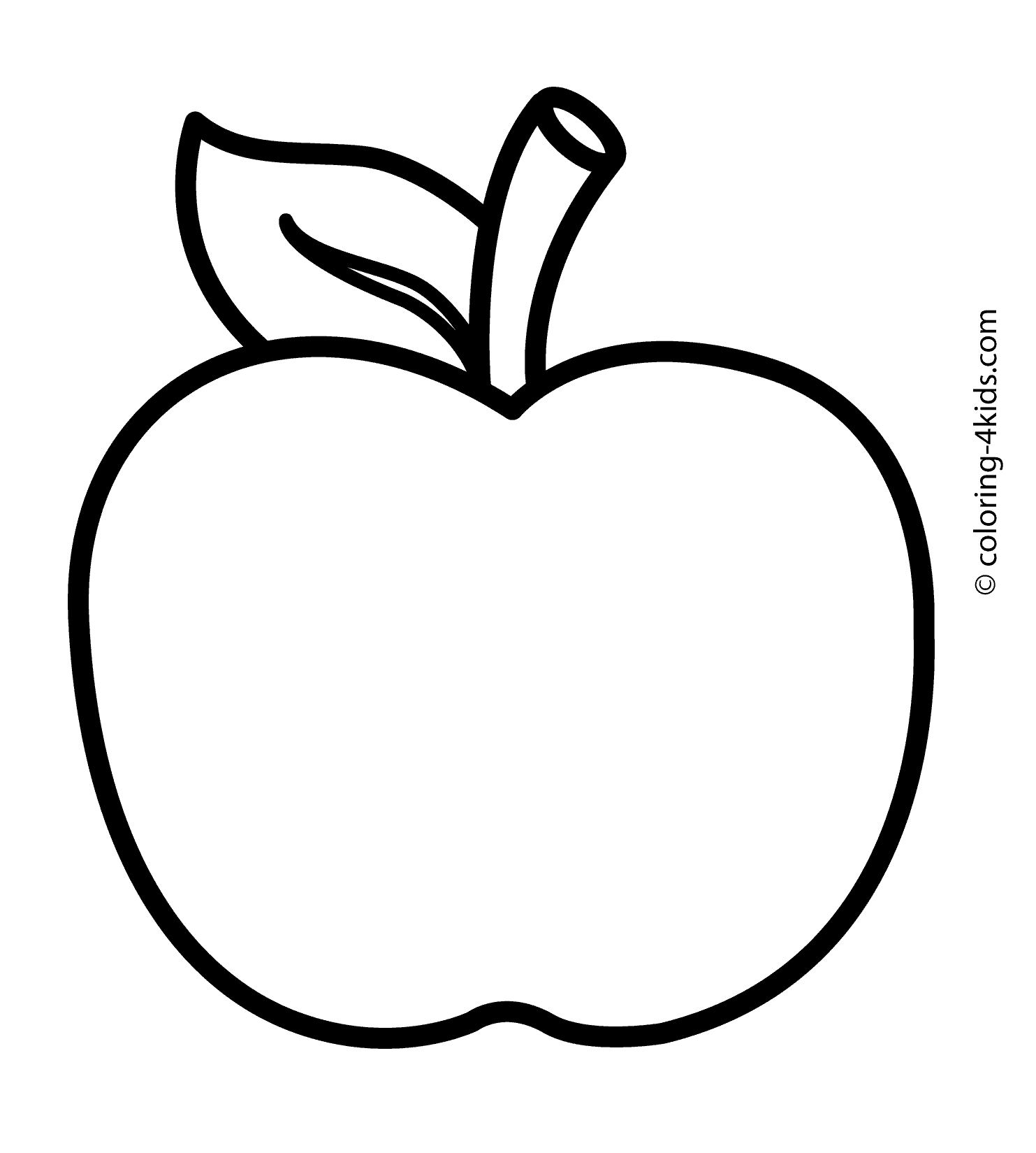 Apple Coloring
