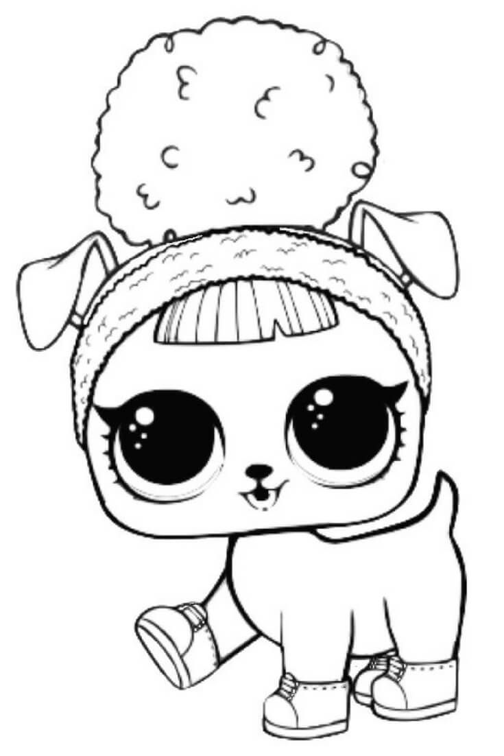 Lol Pets Coloring Pages Printable