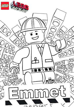 Lego Movie 2 Colouring Pages