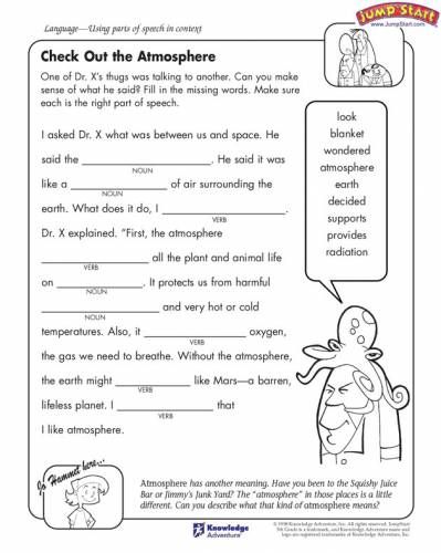 5th Grade English Worksheets With Answer Key