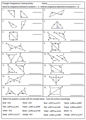 Classifying Triangles Worksheet Gina Wilson