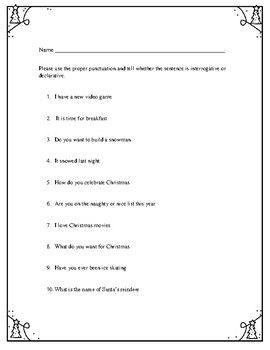 Imperative Sentence Worksheets For Grade 2