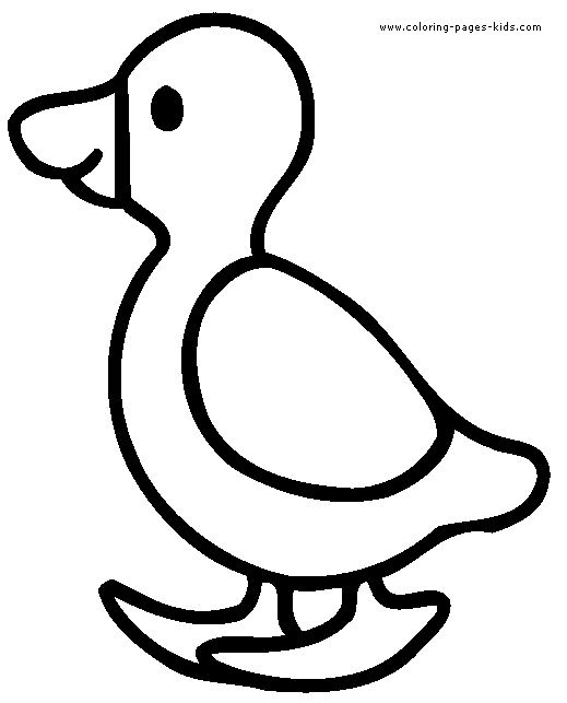 Animal Coloring Pages Easy