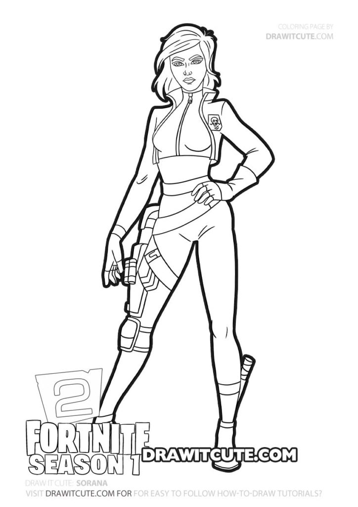 Fortnite Skins Coloring Pages Chapter 2 Season 3