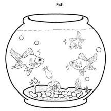 Coloring Fish Bowl