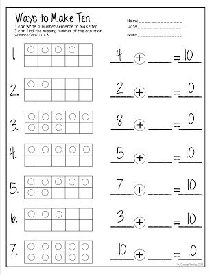Grade R Worksheets Numeracy