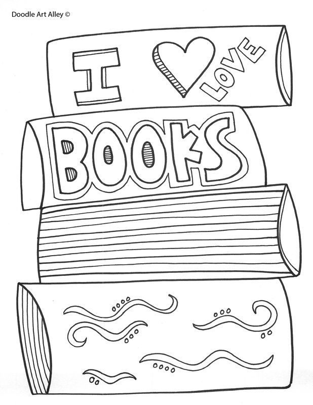 Coloring Book Book Coloring Pages
