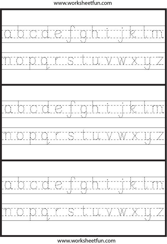 Abc Dots Worksheet Small Letters