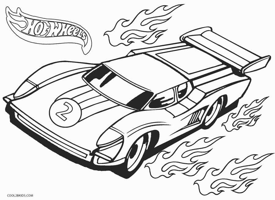 Hot Wheels Coloring Pages Printable