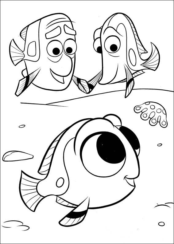 Finding Nemo Coloring Pages For Kids