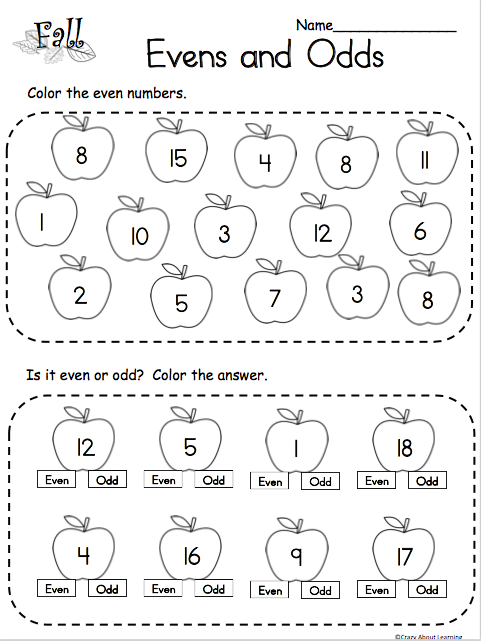 Odd And Even Numbers Worksheets 2nd Grade