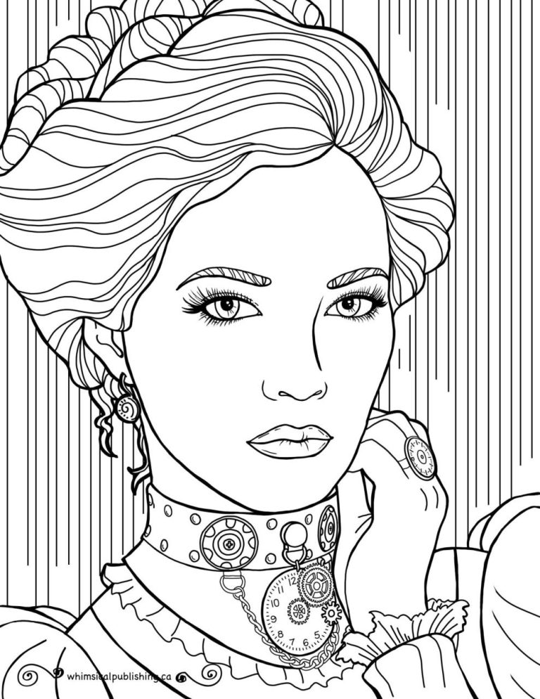 People Coloring Pages Free