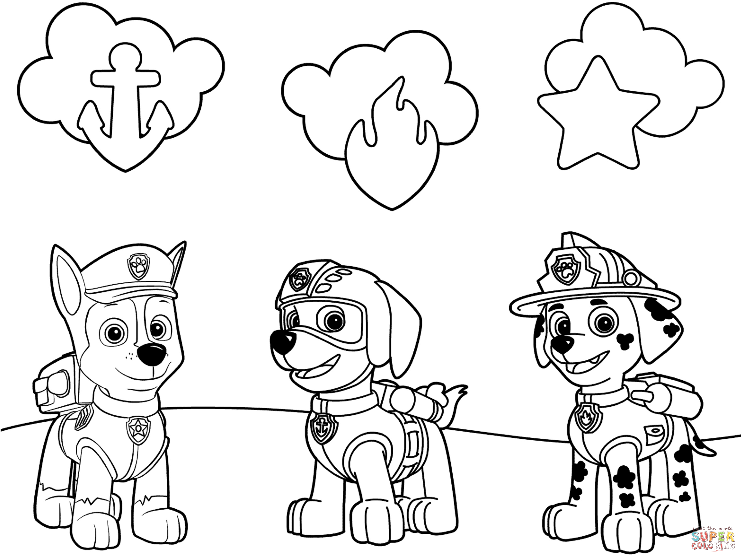 Paw Patrol Printable Pictures