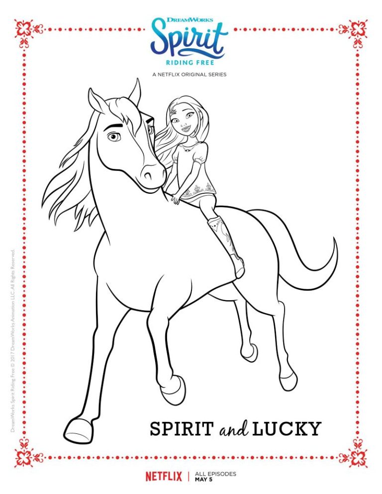 Spirit Coloring Pages