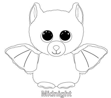 Beanie Boo Coloring Pages Owl