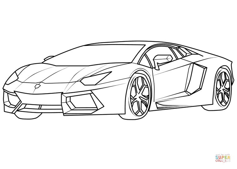 Super Coloring Pages Cars