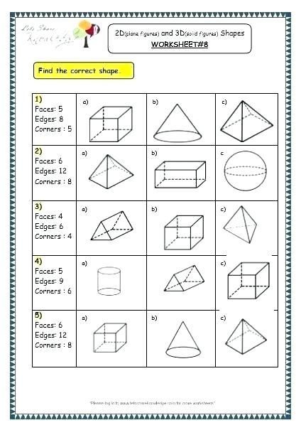 Geometry Worksheets Grade 9