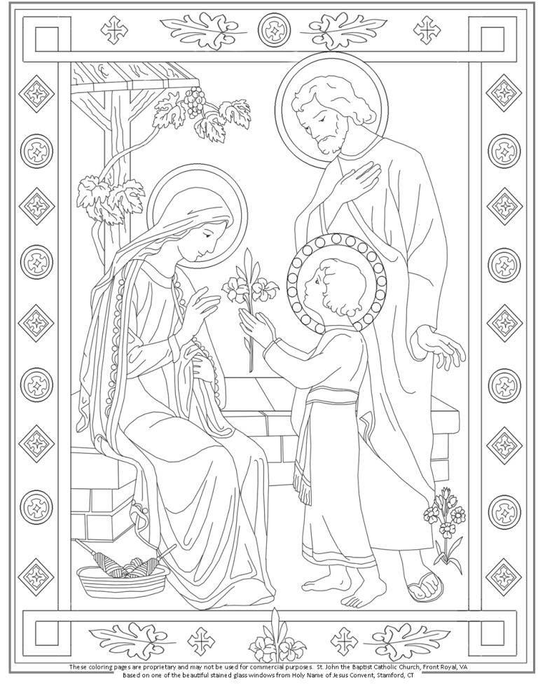 Family Coloring Pages Pdf