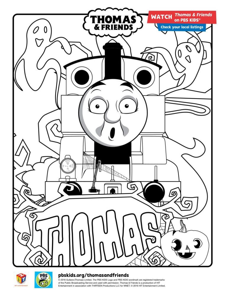 Thomas Coloring Pages Printable
