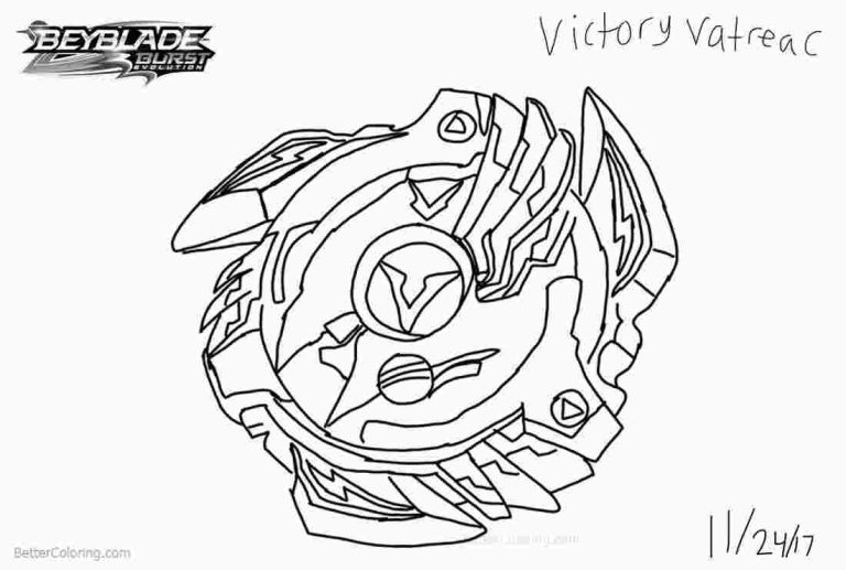 Beyblade Coloring Pages