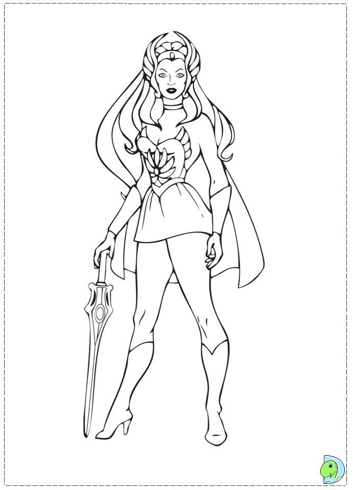She Ra Coloring Pages