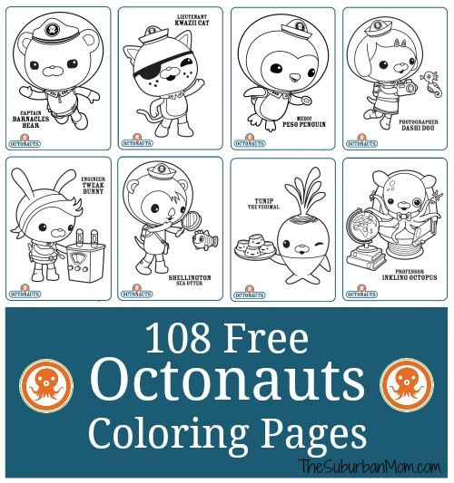 Octonauts Coloring Pages Pdf