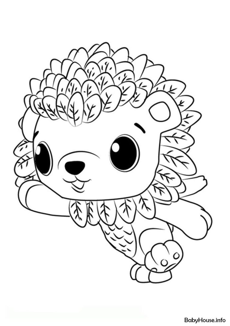 Unicorn Hatchimal Coloring Pages