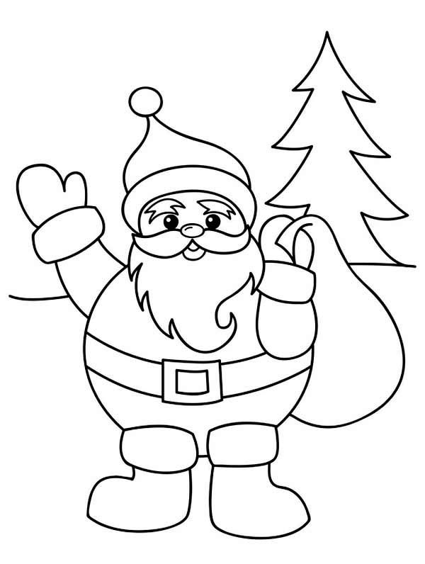 Santa Claus Coloring Pages Online