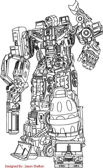 Transformers Coloring Pages G1