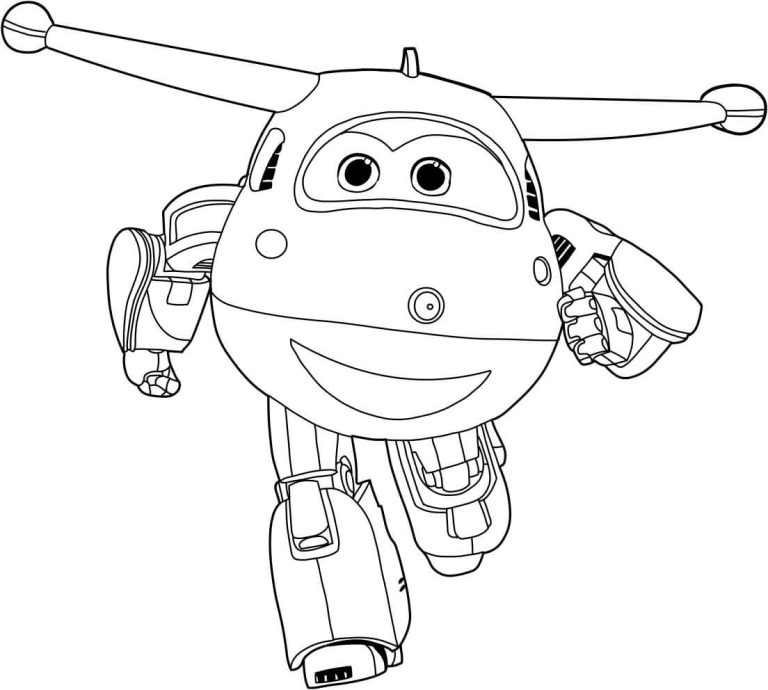 Super Wings Coloring Pages