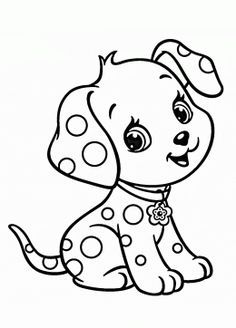 Puppy Pictures To Color
