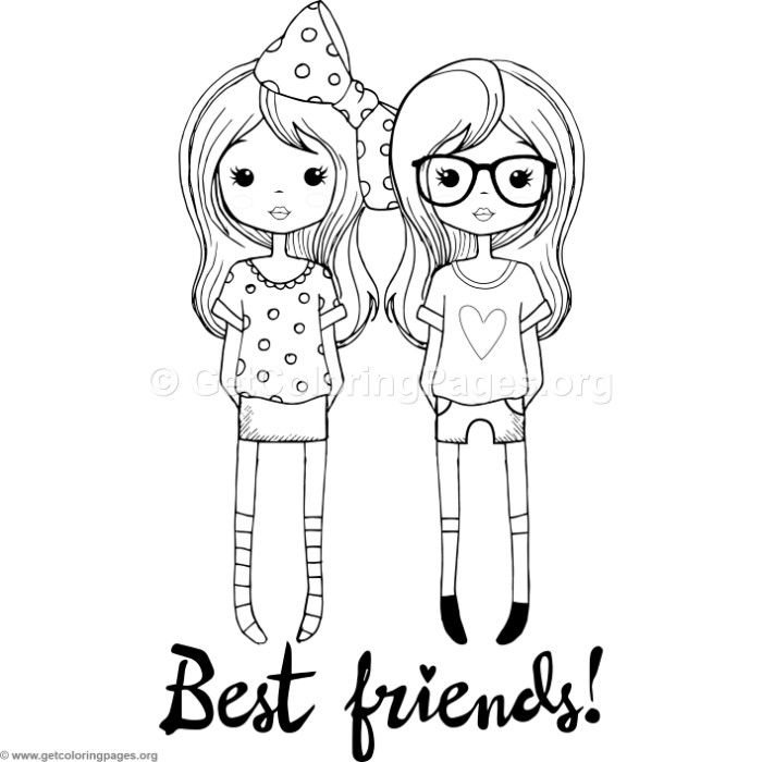 Best Friend Coloring Pages With Quotes