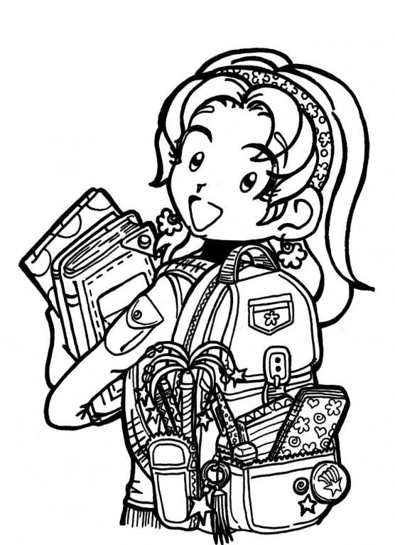 Dork Diaries Coloring Pages