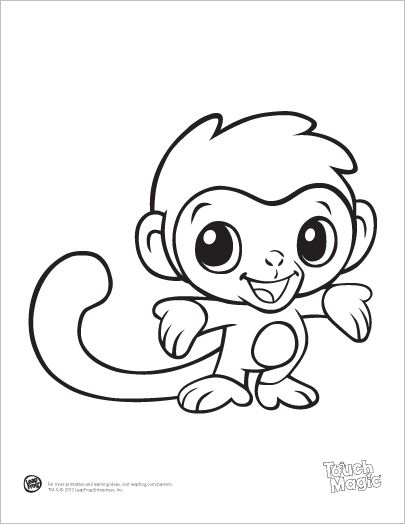 Baby Animal Coloring Pages Printable