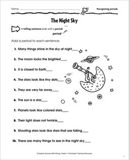 A And An Worksheets For Grade 1