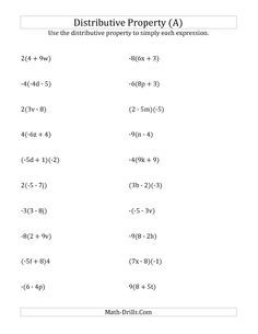 Algebra Sixth Grade Math Worksheets