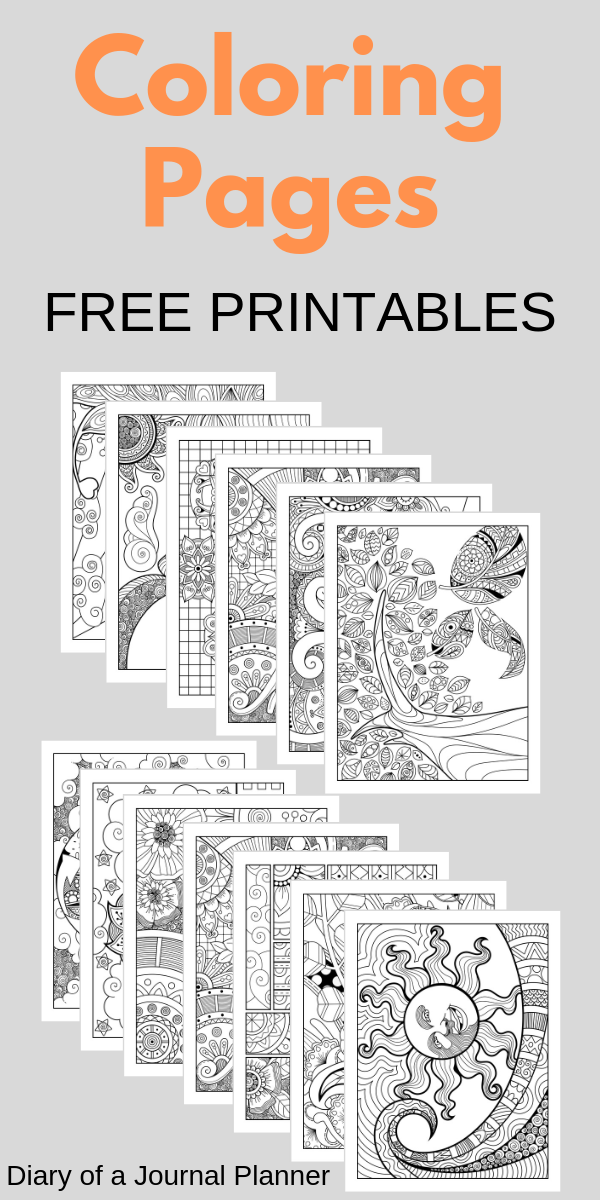 Mindfulness Coloring Pages For Students