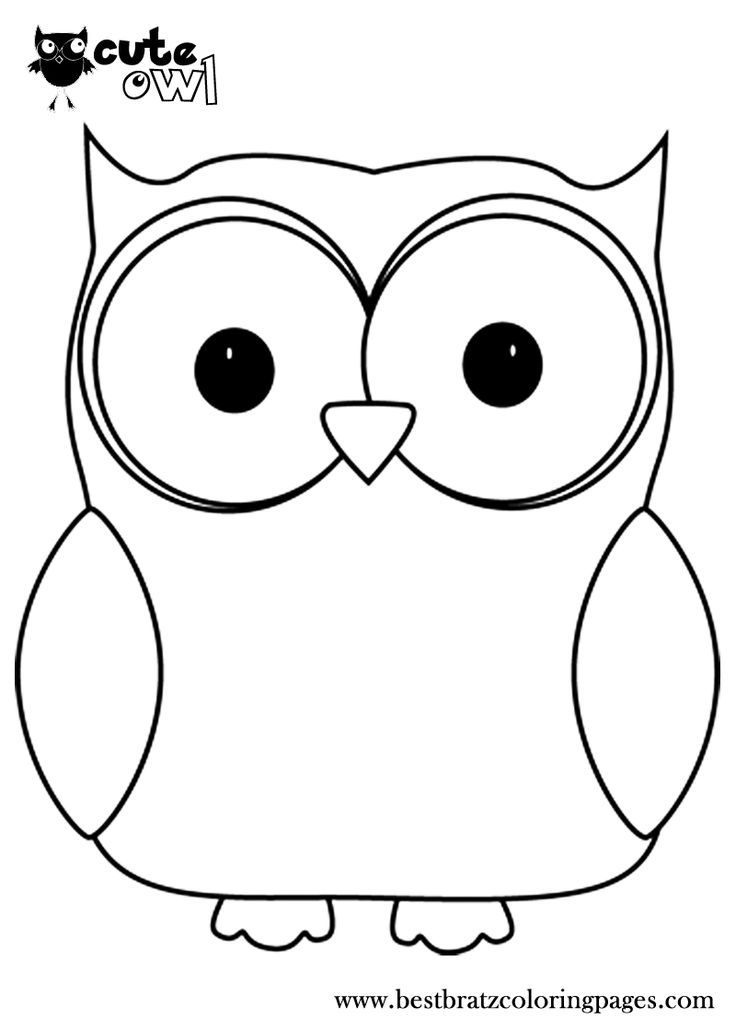 Owl Coloring Pages Free