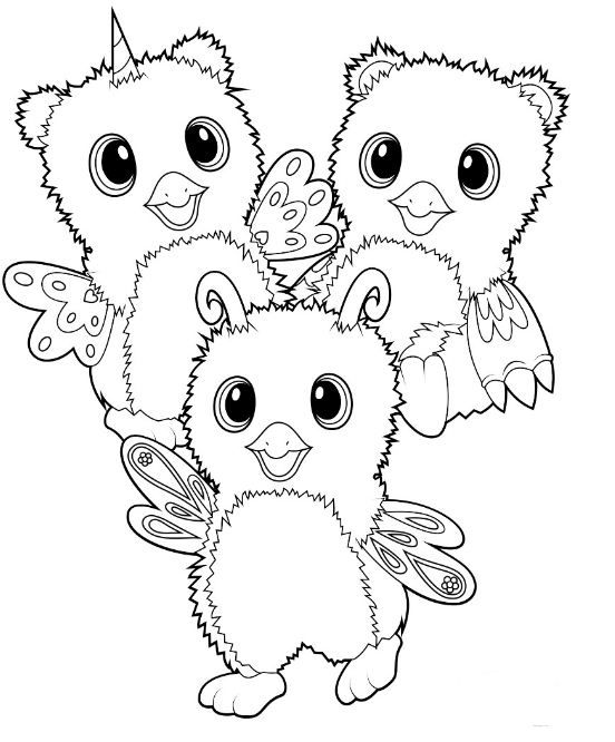 Hatchimal Coloring Pages To Print