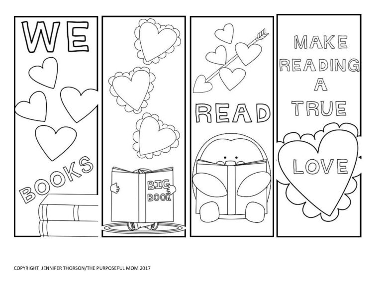 Valentine Pictures To Color