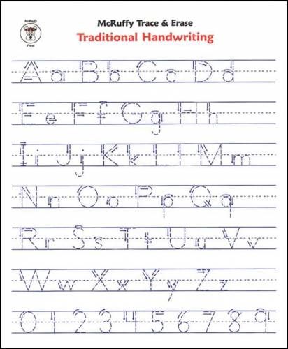 Handwriting Sheets Alphabet