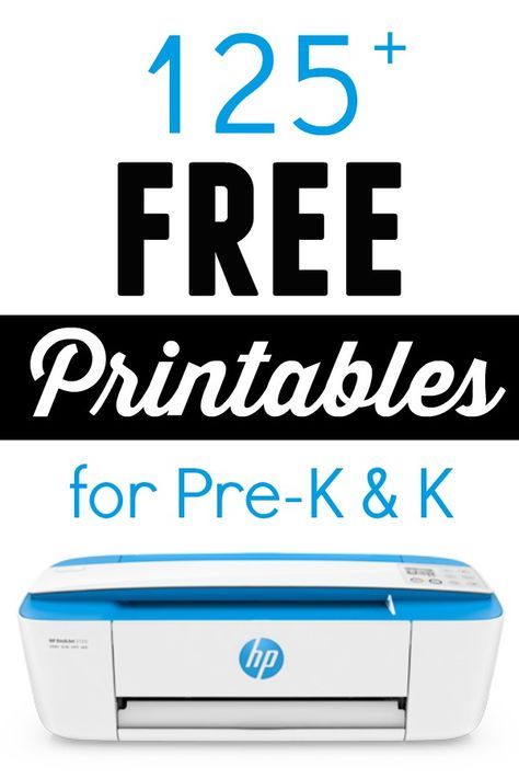 Free Printable Pre K Worksheets