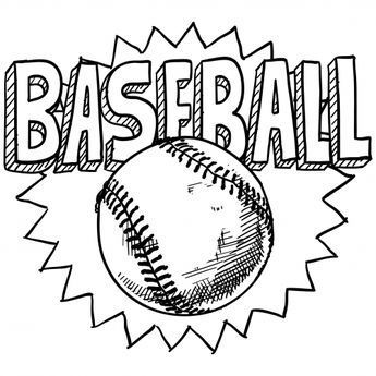 Baseball Coloring Pages Free
