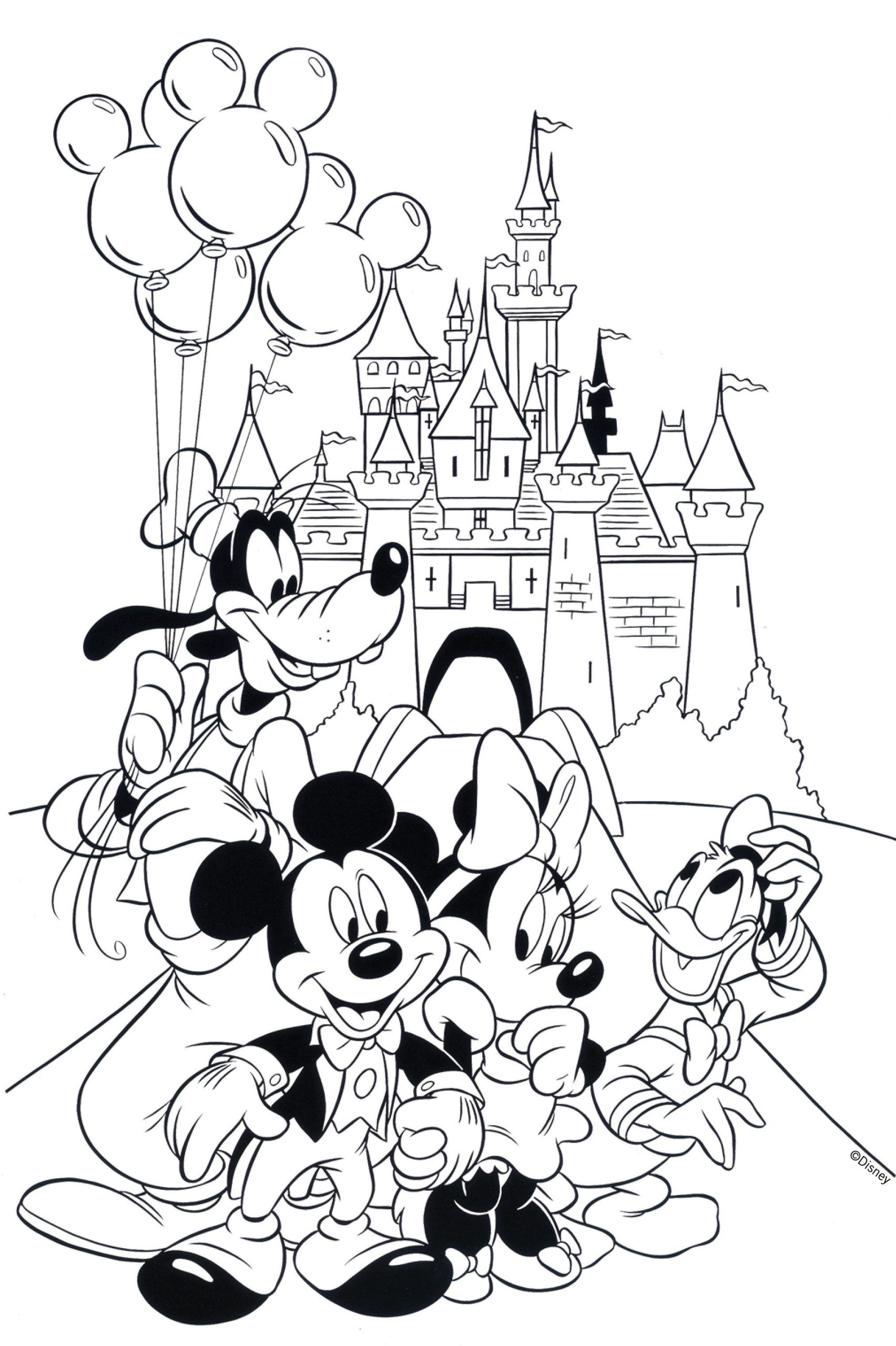 Coloring Sheets Disney