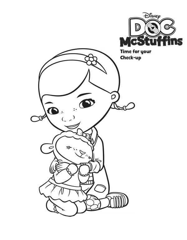 Doc Mcstuffins Coloring Pages For Kids