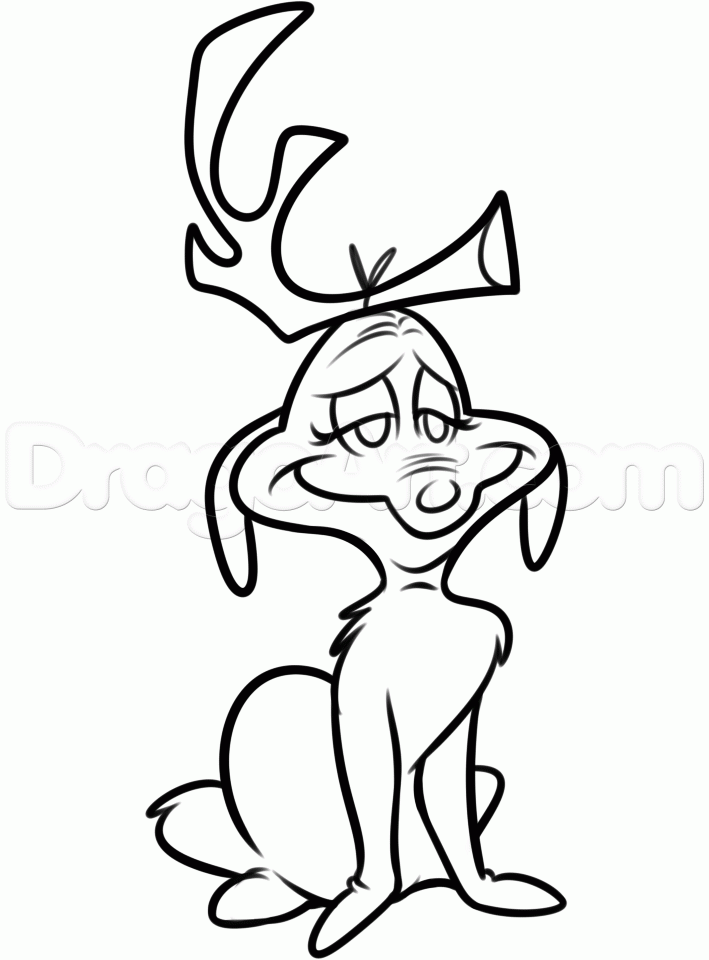 Max Grinch Coloring Page