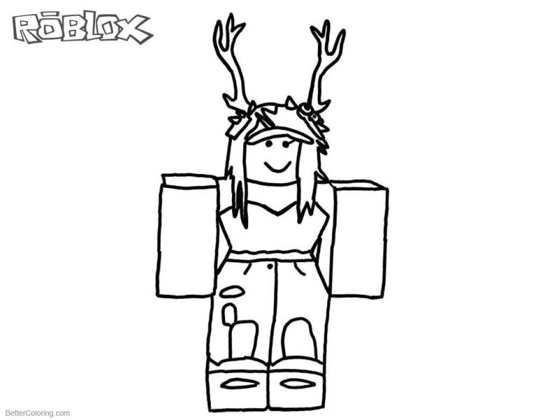 Roblox Colouring Pages Printable