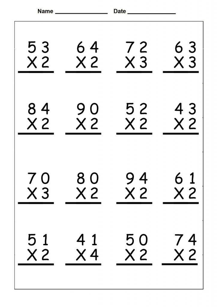Fourth Grade Math Worksheets With Answer Key
